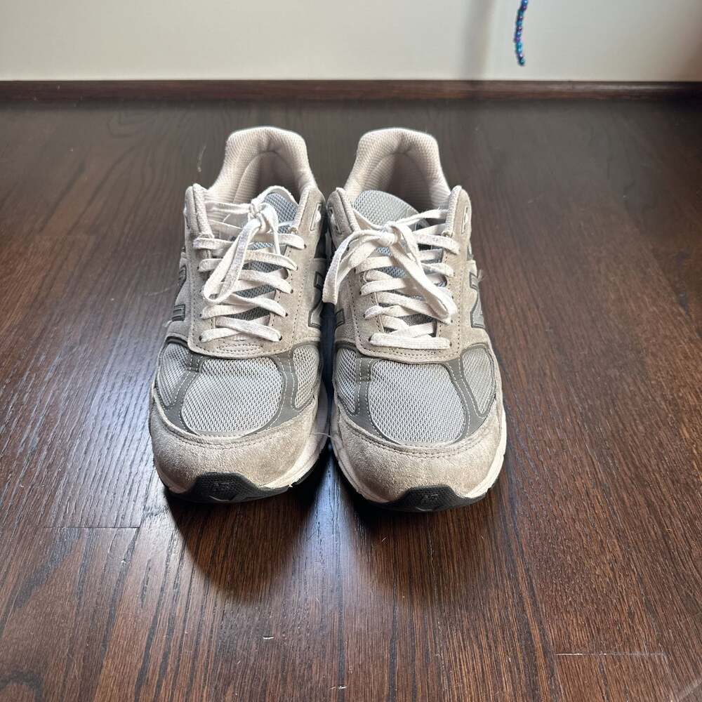 New Balance 990 v5 W990GL5 Gray Running Sneakers Women's Size 9.5B Made in USA